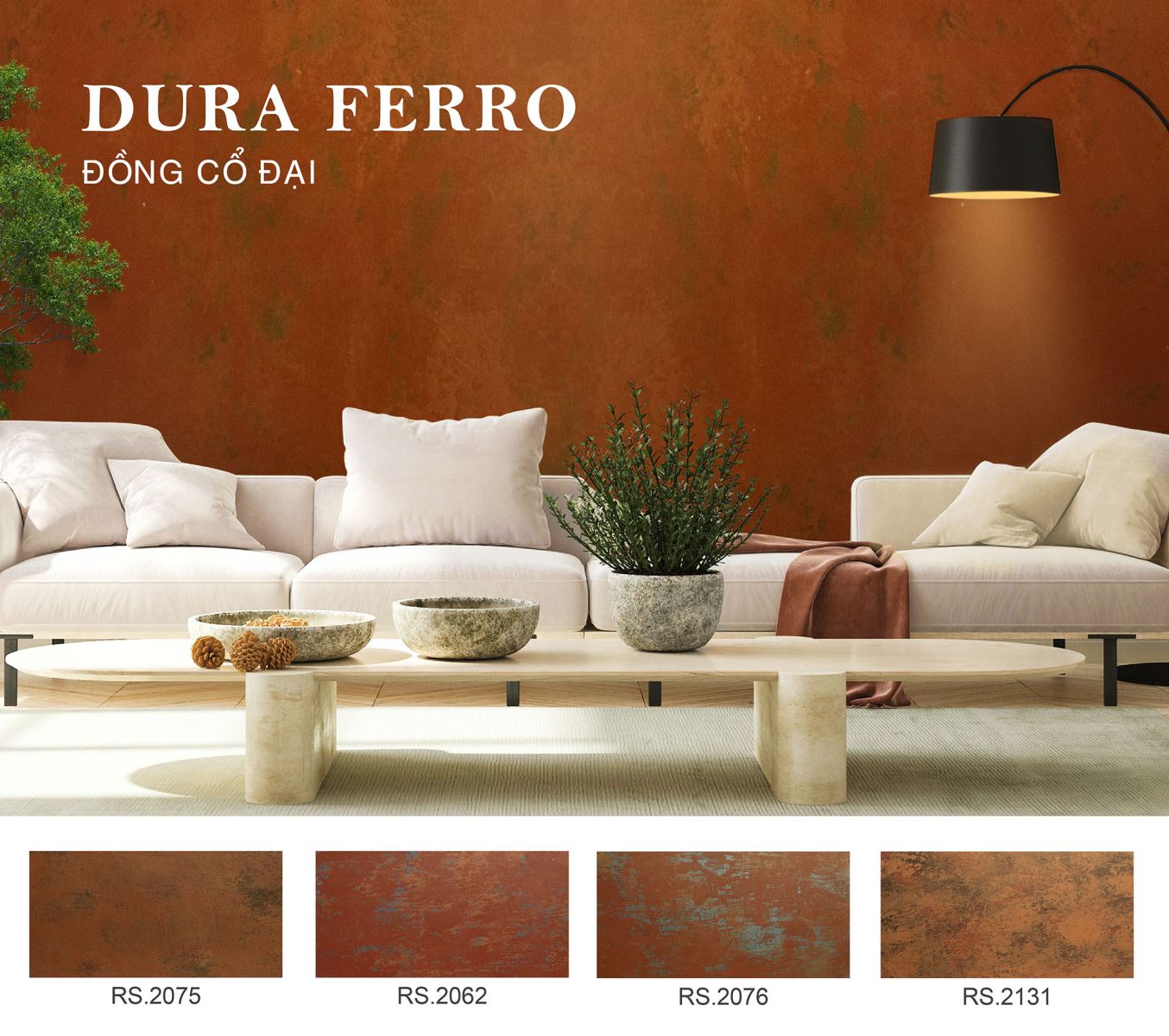 Màu Dura Ferro - Đồng Cổ Đại cho phong cách nghệ thuật ấn tượng 