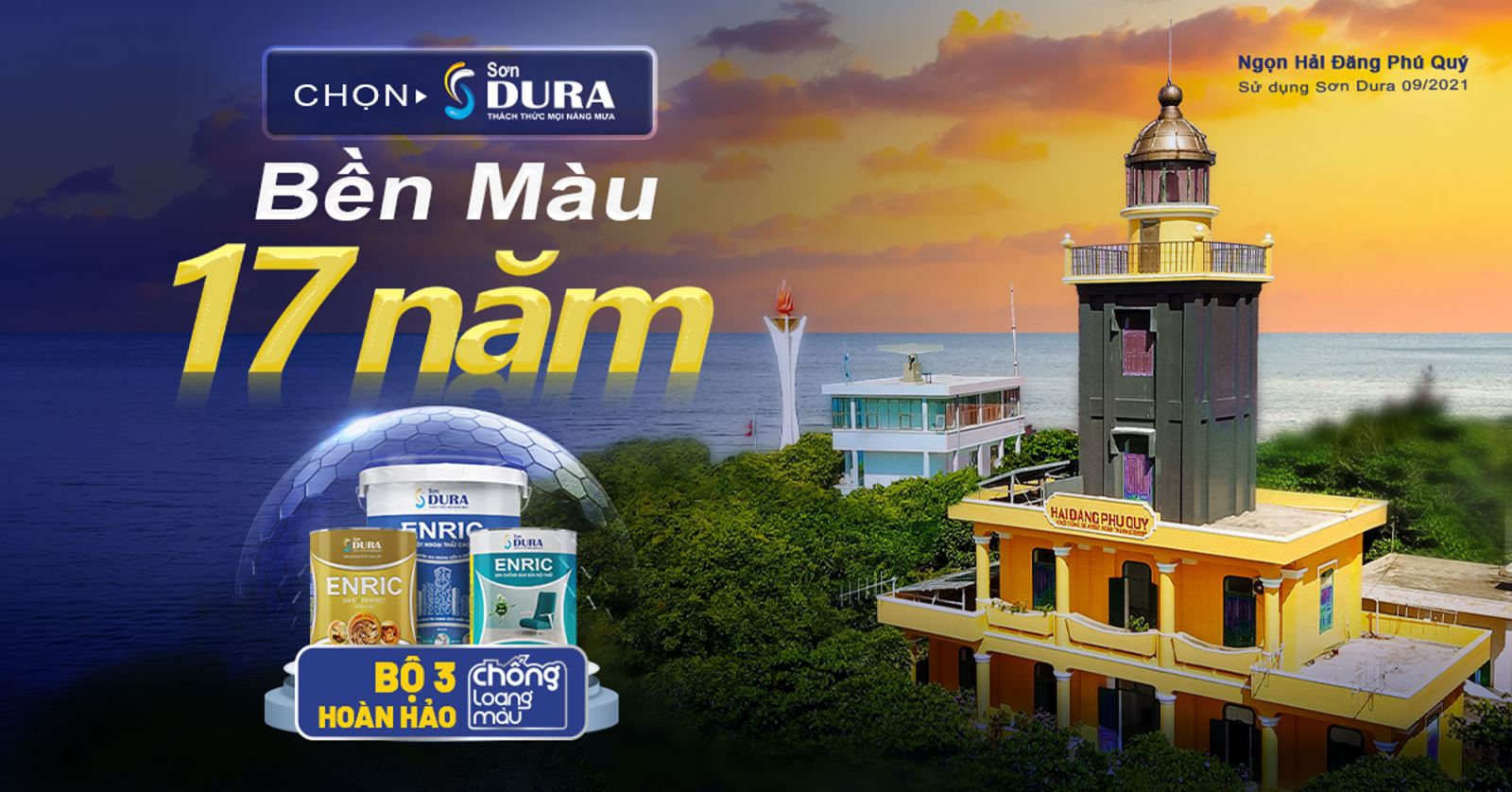 Chọn Sơn Dura - Chọn bền màu 17 năm