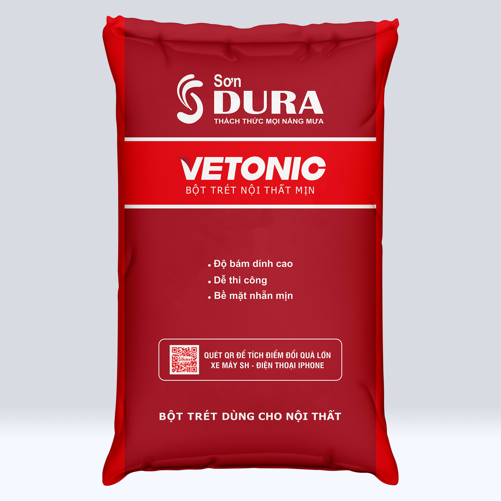 Vetonic - Bột trét nội thất Chống Thấm 40KG